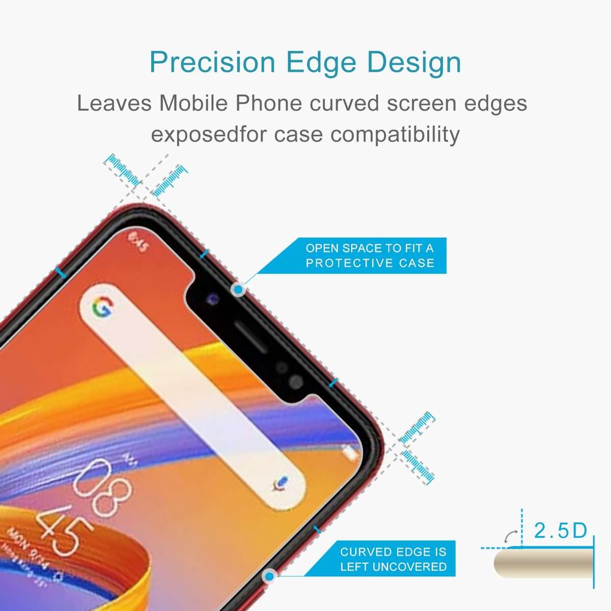 10 PCS 0.26mm 9H 2.5D Tempered Glass Film For Tecno Spark 3 Pro