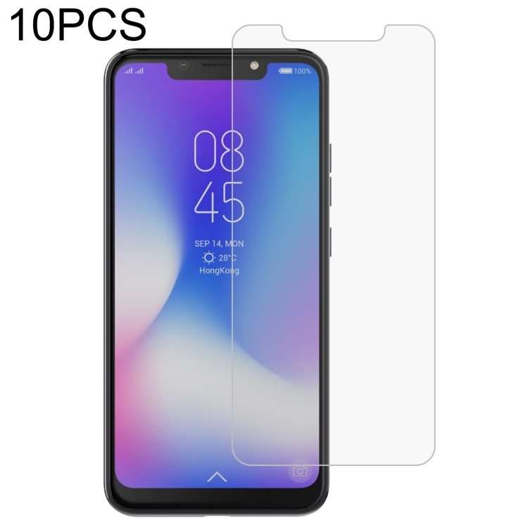 10 PCS 0.26mm 9H 2.5D Tempered Glass Film For Tecno Camon 11 Pro