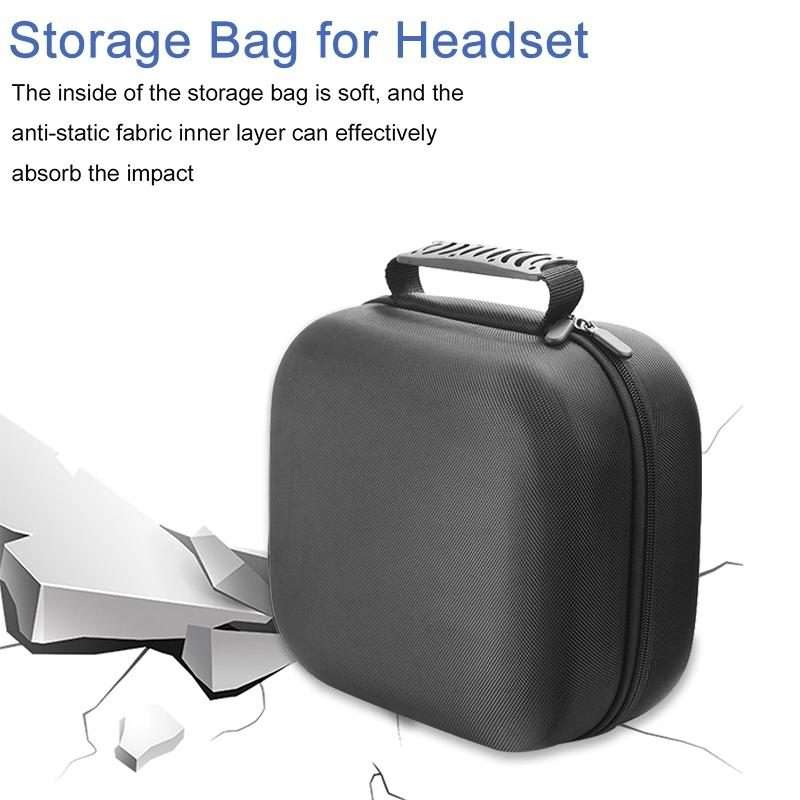 For Pioneer HDJ-X5 Headset Protective Storage Bag(Black)