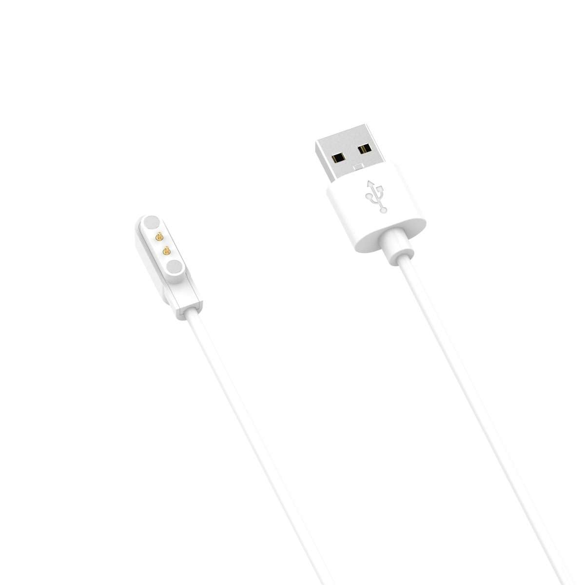 For Noise Colorfit Pro 3 Smart Watch Magnetic Charging Cable, Length: 1m(White)