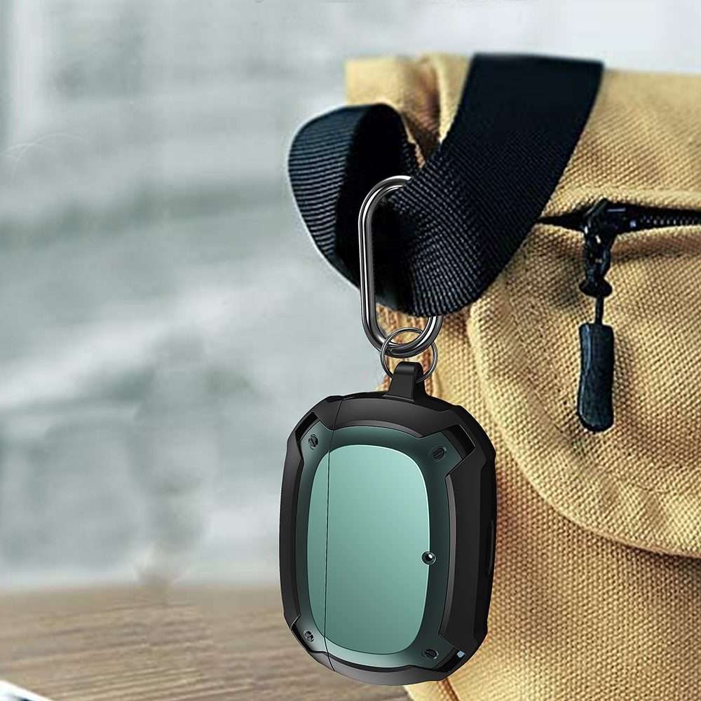 Bumblebee Armor Earphone Protective Case with Hook For Beats Studio Buds(Green)