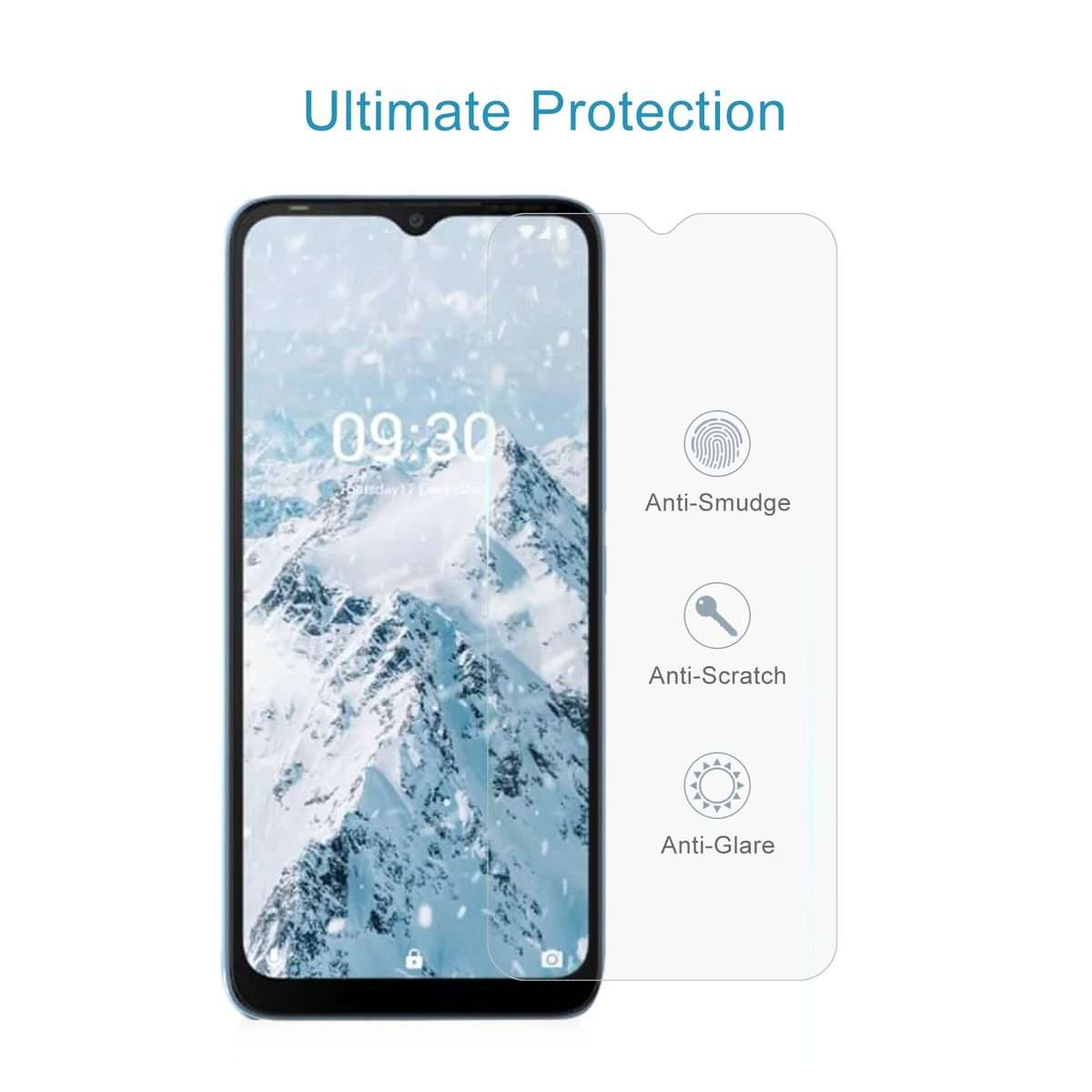 10 PCS 0.26mm 9H 2.5D Tempered Glass Film For Tecno POP 5 LTE