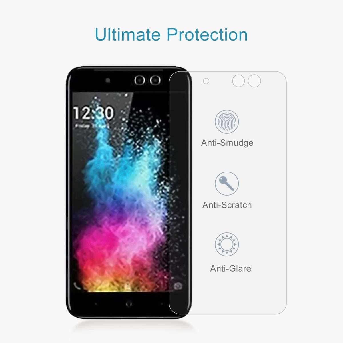 10 PCS 0.26mm 9H 2.5D Tempered Glass Film For Tecno S32