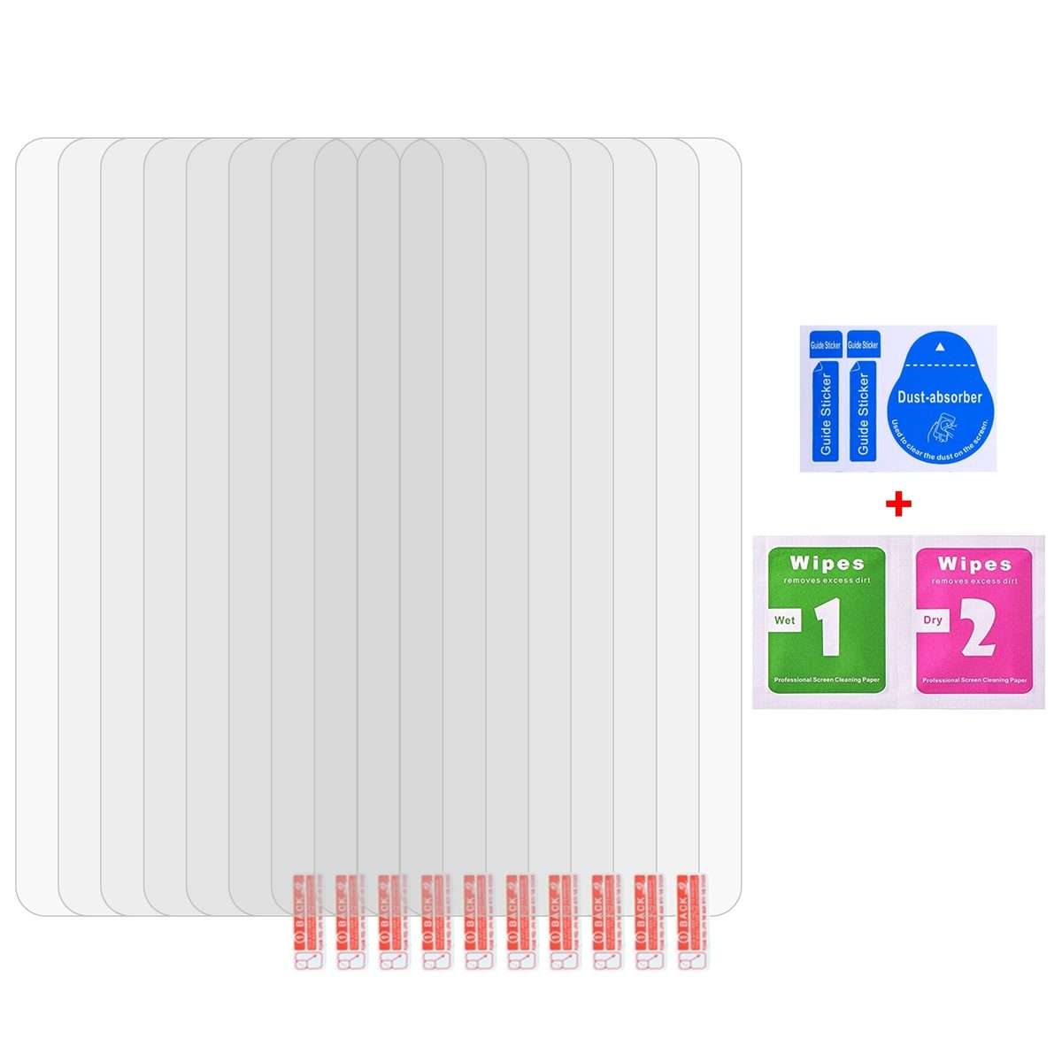 10 PCS 0.26mm 9H 2.5D Tempered Glass Film For Tecno Spark 8 Pro