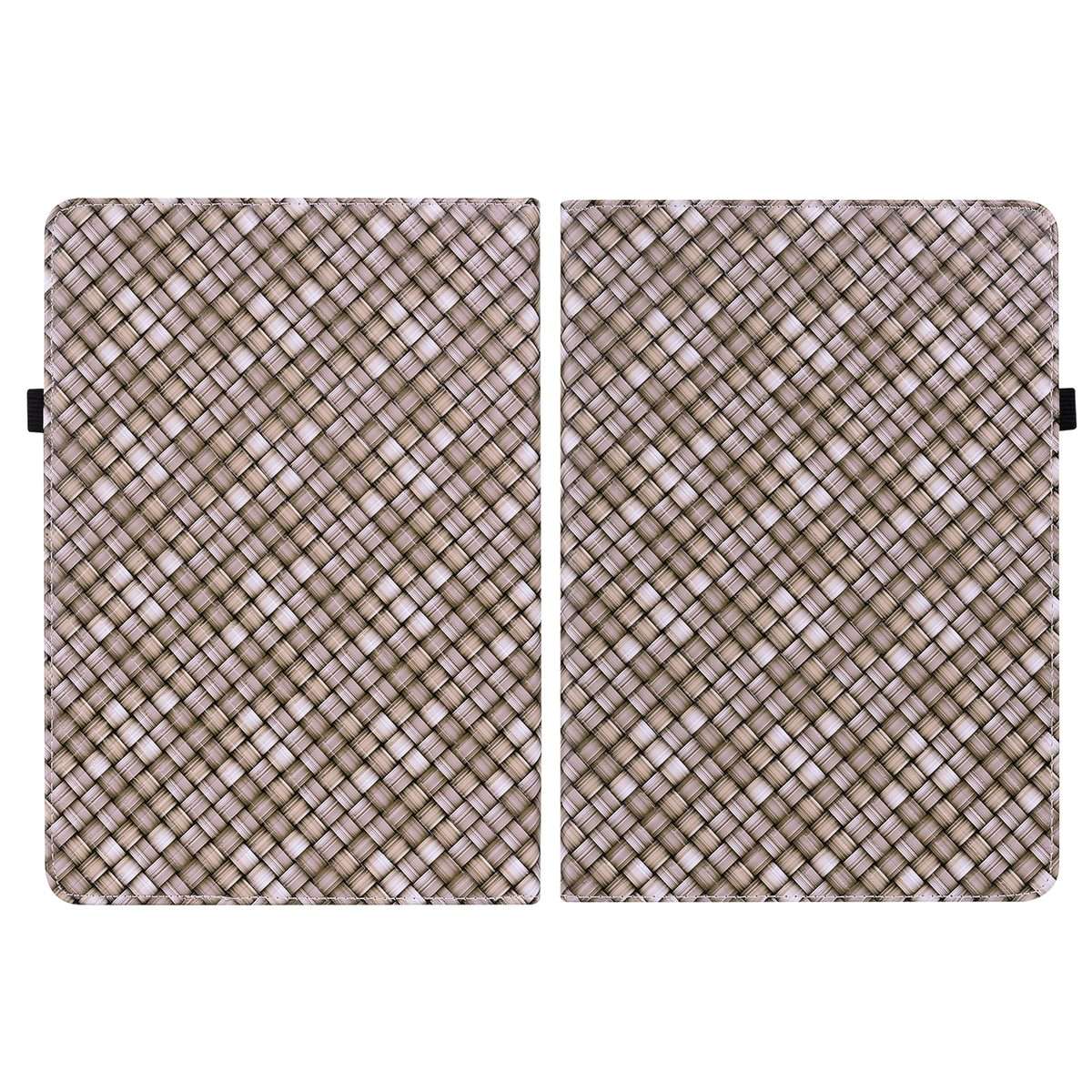 For Amazon Kindle Paperwhite 5 Color Weave Smart Leather Tablet Case(Brown)