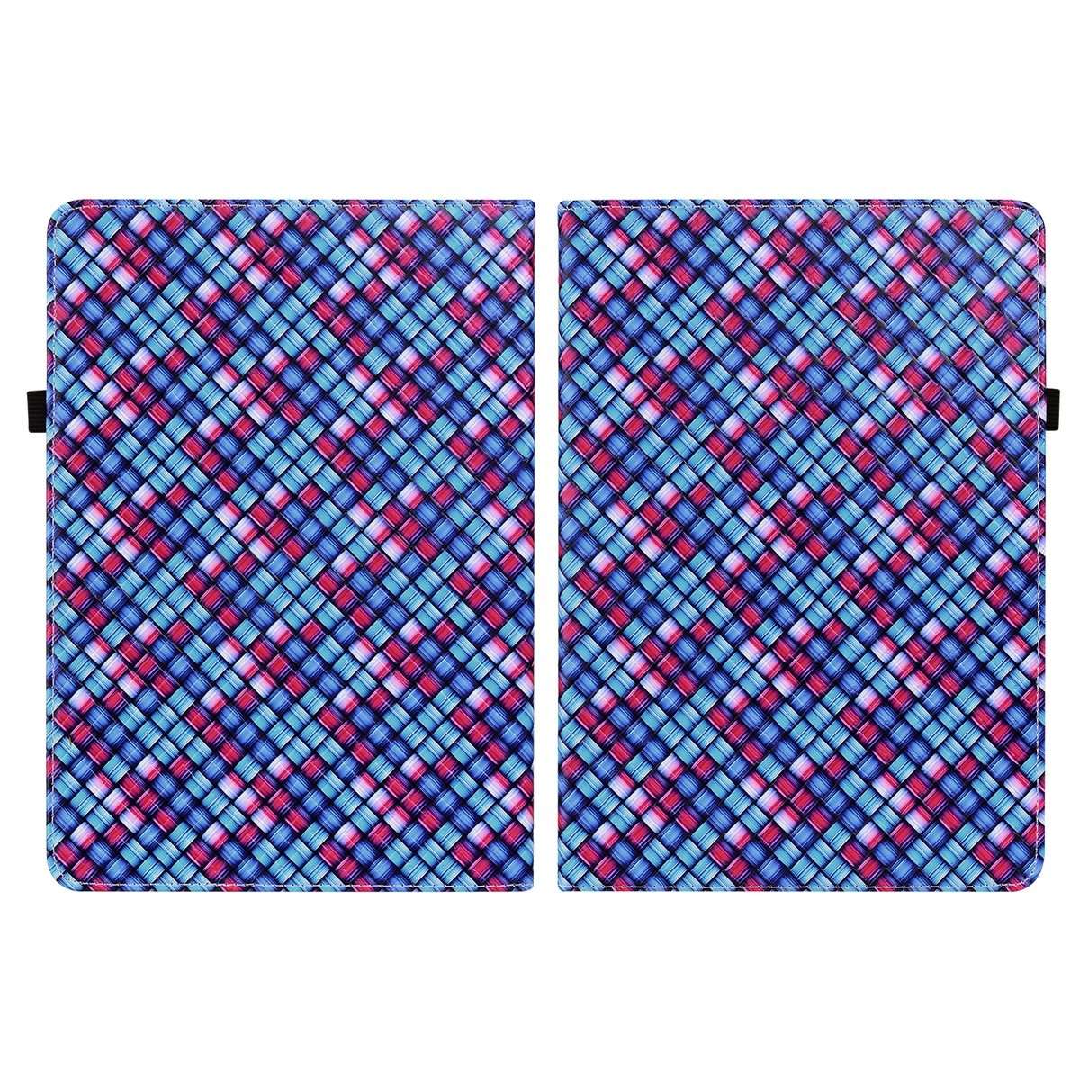 For Amazon Kindle Paperwhite 5 Color Weave Smart Leather Tablet Case(Blue)