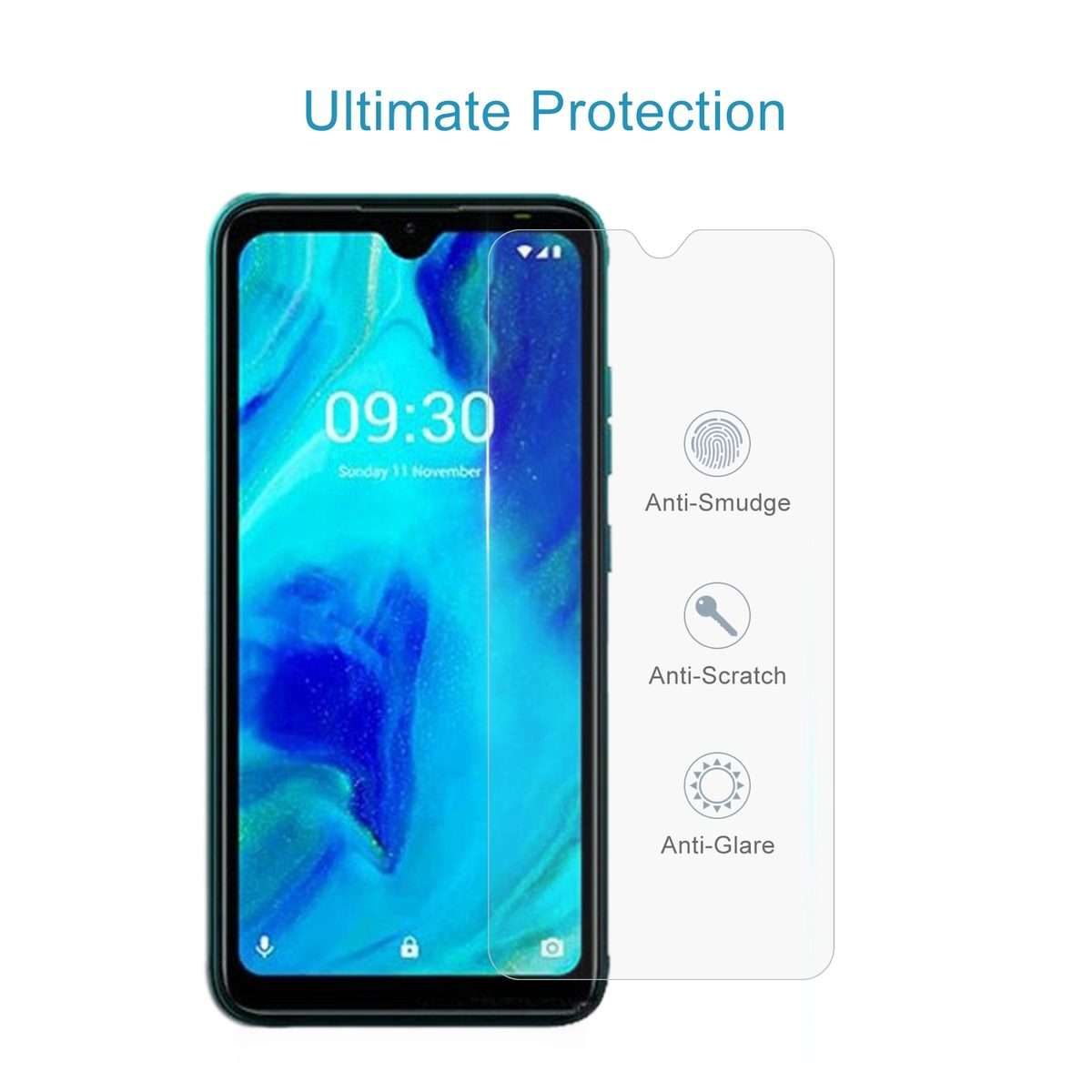 10 PCS 0.26mm 9H 2.5D Tempered Glass Film For Tecno Pop 5P