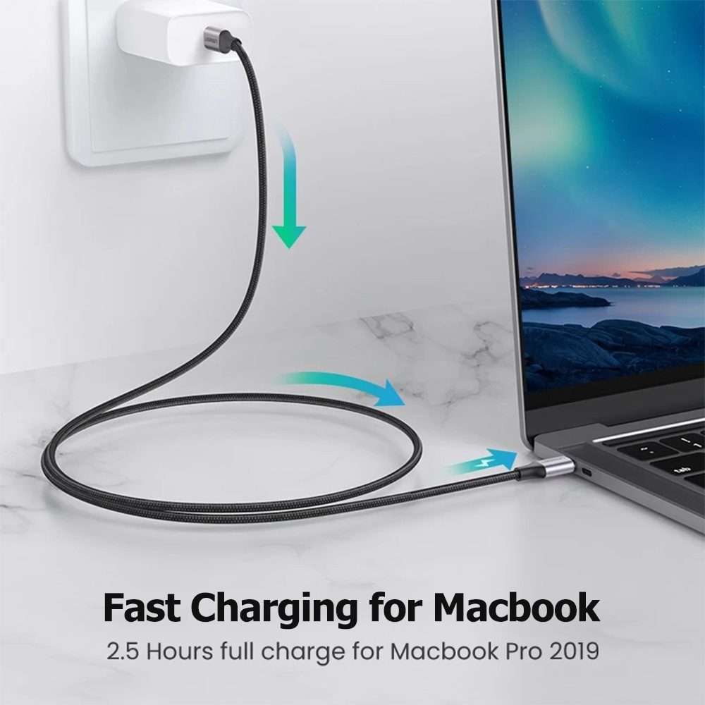 USB-C / Type-C Male to USB-C / Type-C Male Thunderbolt 3 Data Cable, Cable Length:1.2m