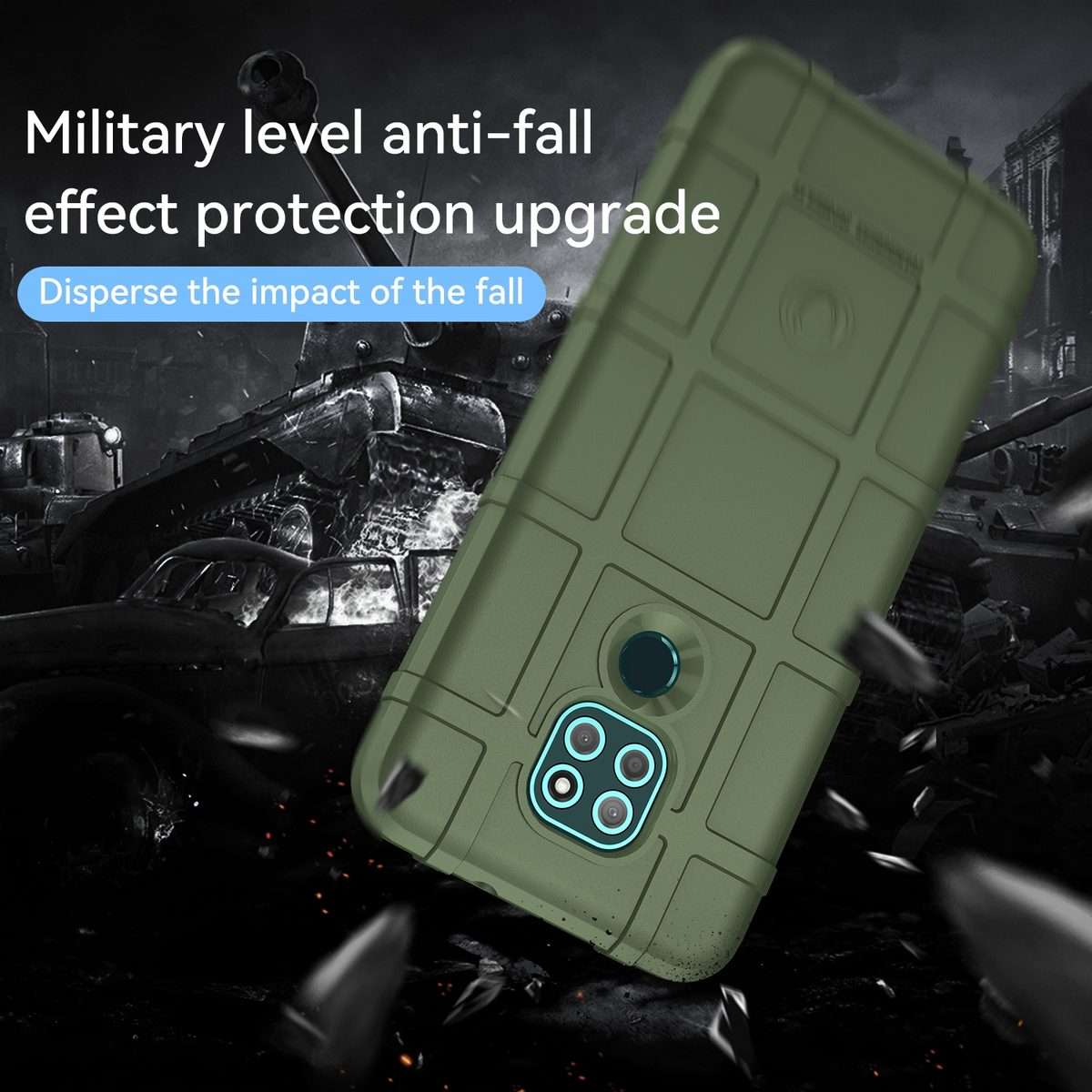 For Lenovo Lemon K12 / K12 Note Full Coverage Shockproof TPU Phone Case(Green)