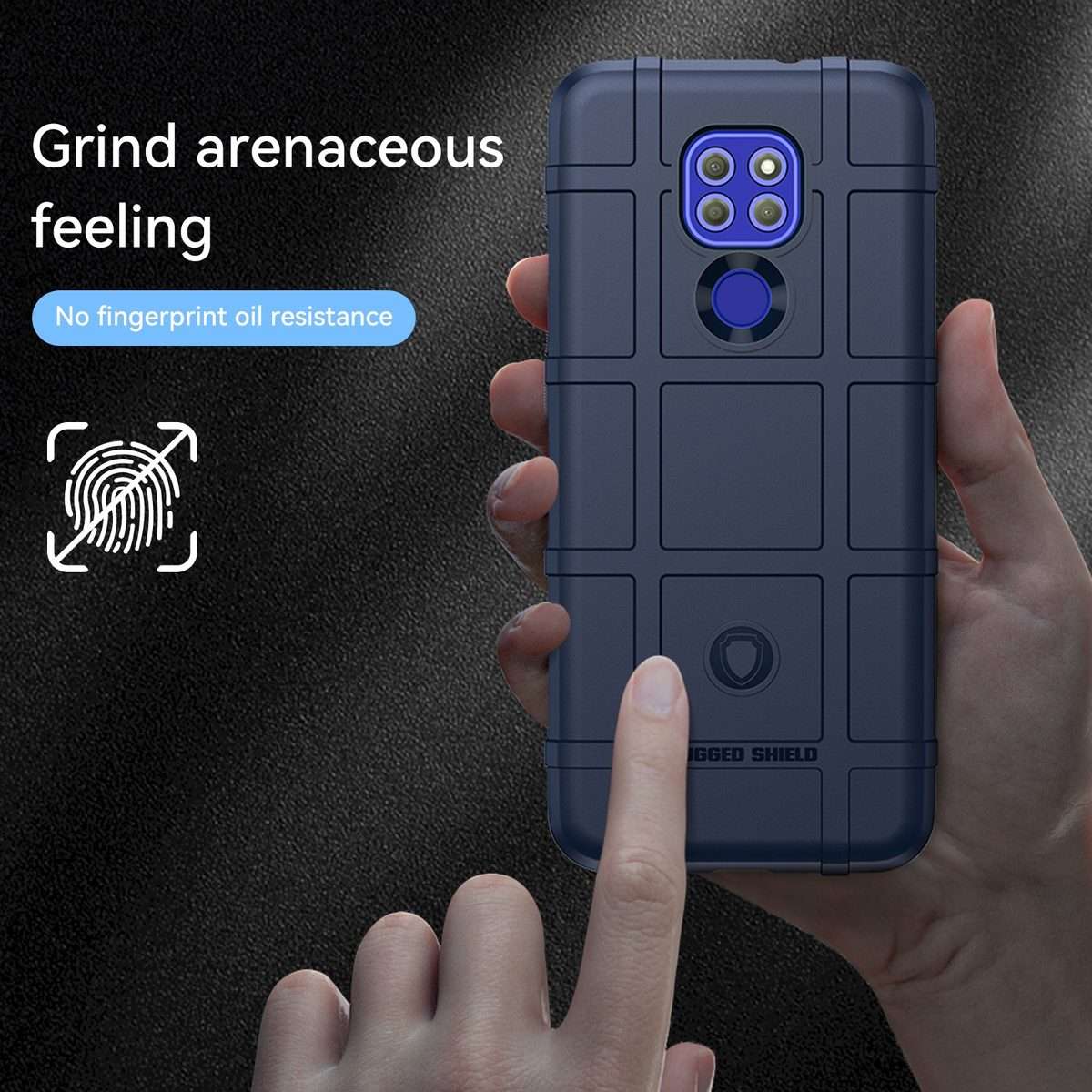 For Lenovo Lemon K12 / K12 Note Full Coverage Shockproof TPU Phone Case(Blue)