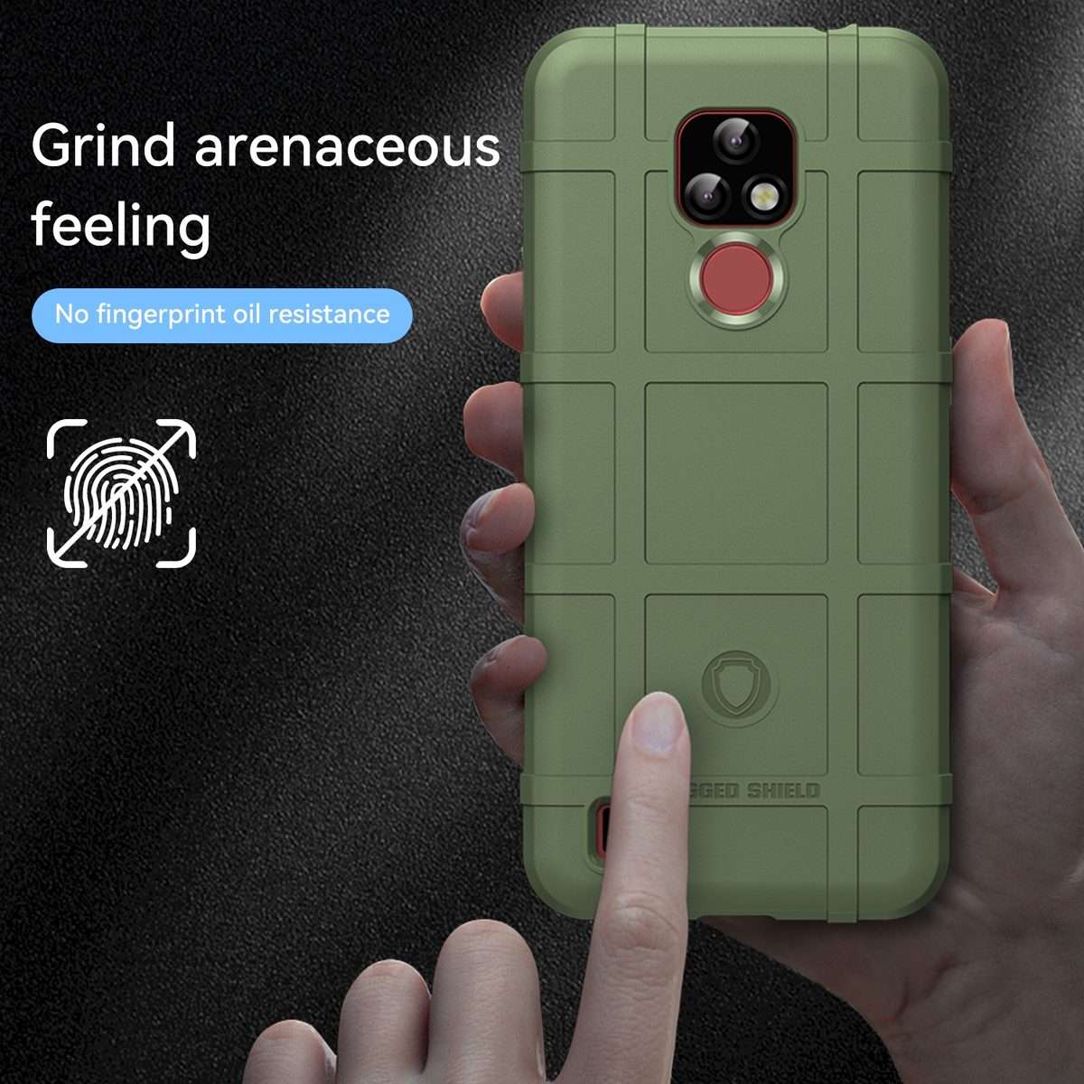 For Lenovo K12 Full Coverage Shockproof TPU Phone Case(Green)