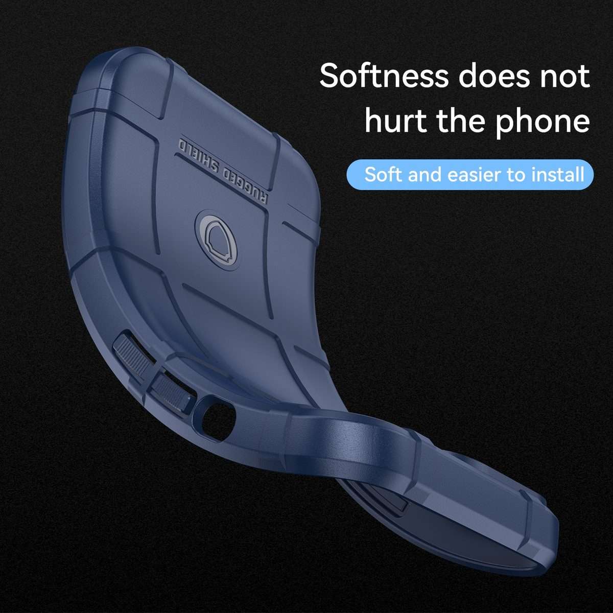 For Lenovo K12 Full Coverage Shockproof TPU Phone Case(Blue)