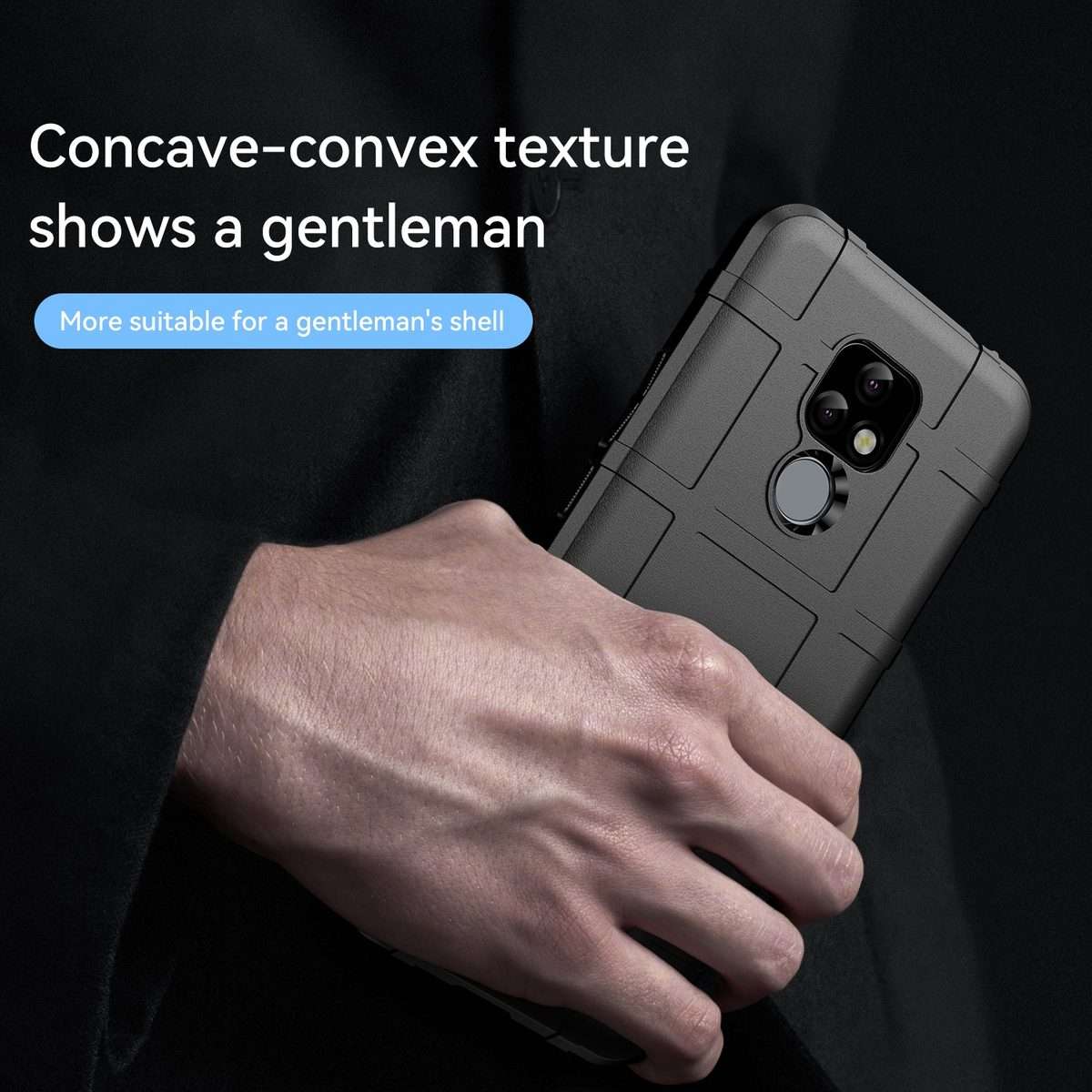 For Lenovo K12 Full Coverage Shockproof TPU Phone Case(Black)