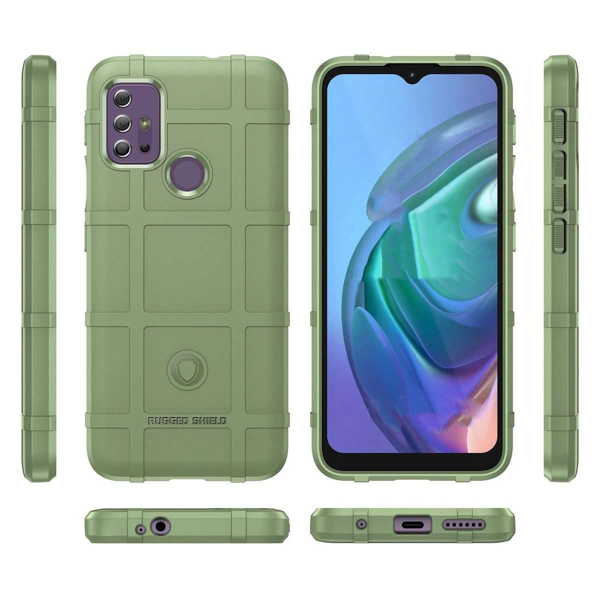 For Lenovo K13 Note / K13 Pro Full Coverage Shockproof TPU Phone Case(Green)