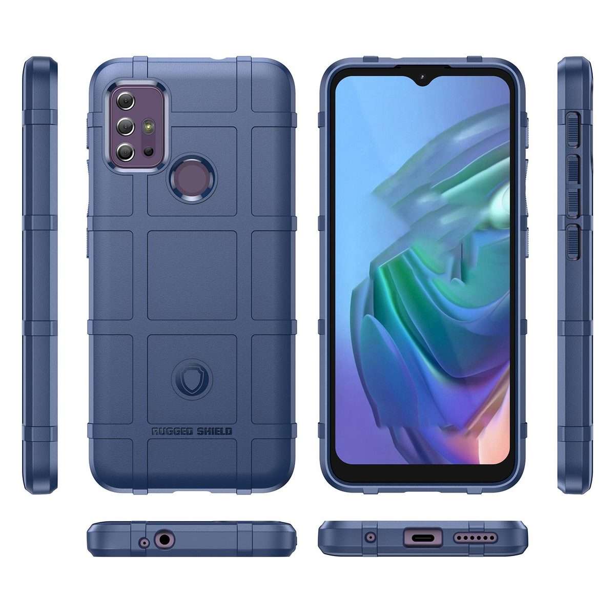 For Lenovo K13 Note / K13 Pro Full Coverage Shockproof TPU Phone Case(Blue)