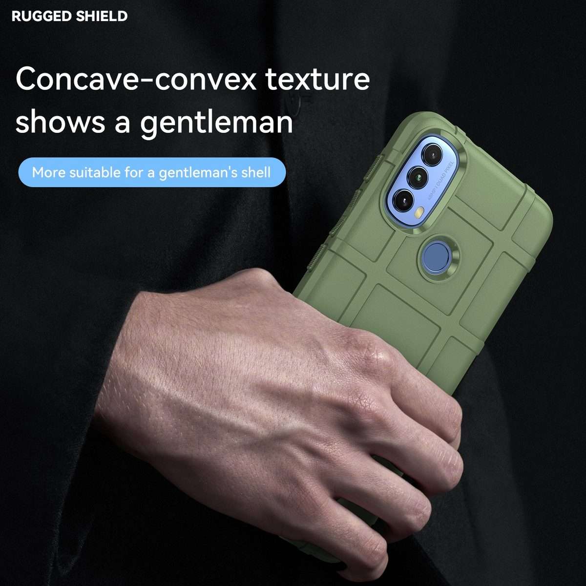 For Lenovo K14 Full Coverage Shockproof TPU Phone Case(Green)