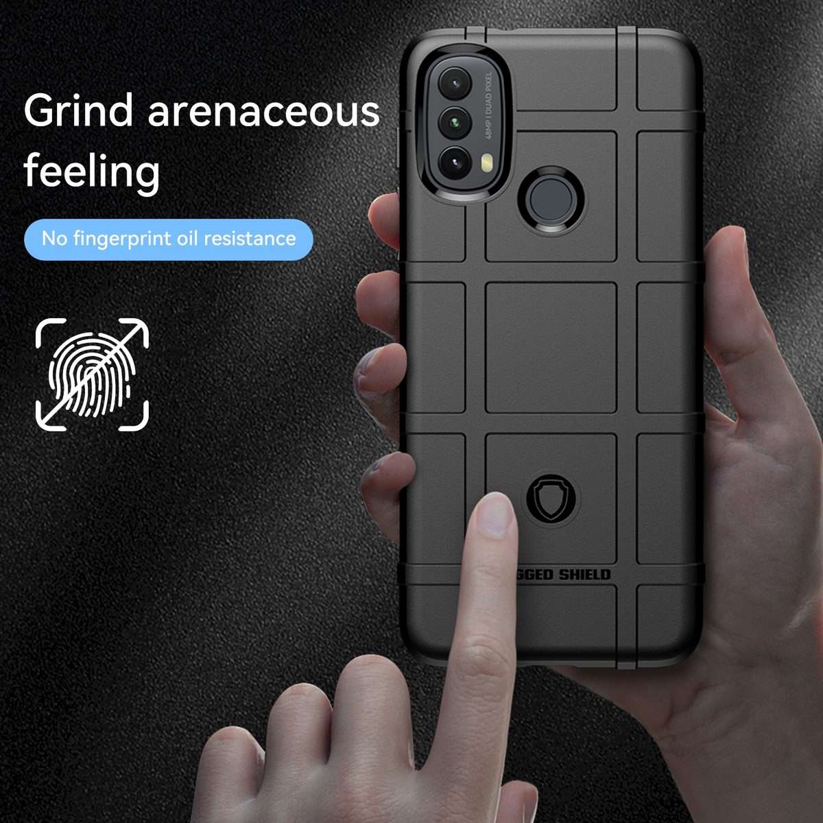 For Lenovo K14 Full Coverage Shockproof TPU Phone Case(Black)