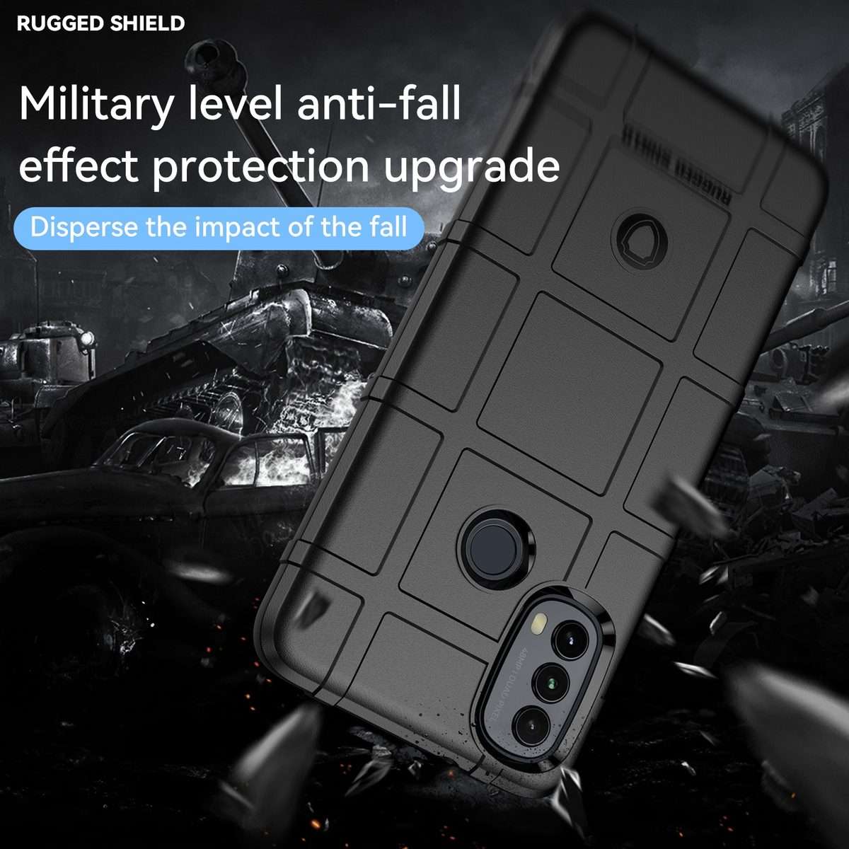 For Lenovo K14 Full Coverage Shockproof TPU Phone Case(Black)