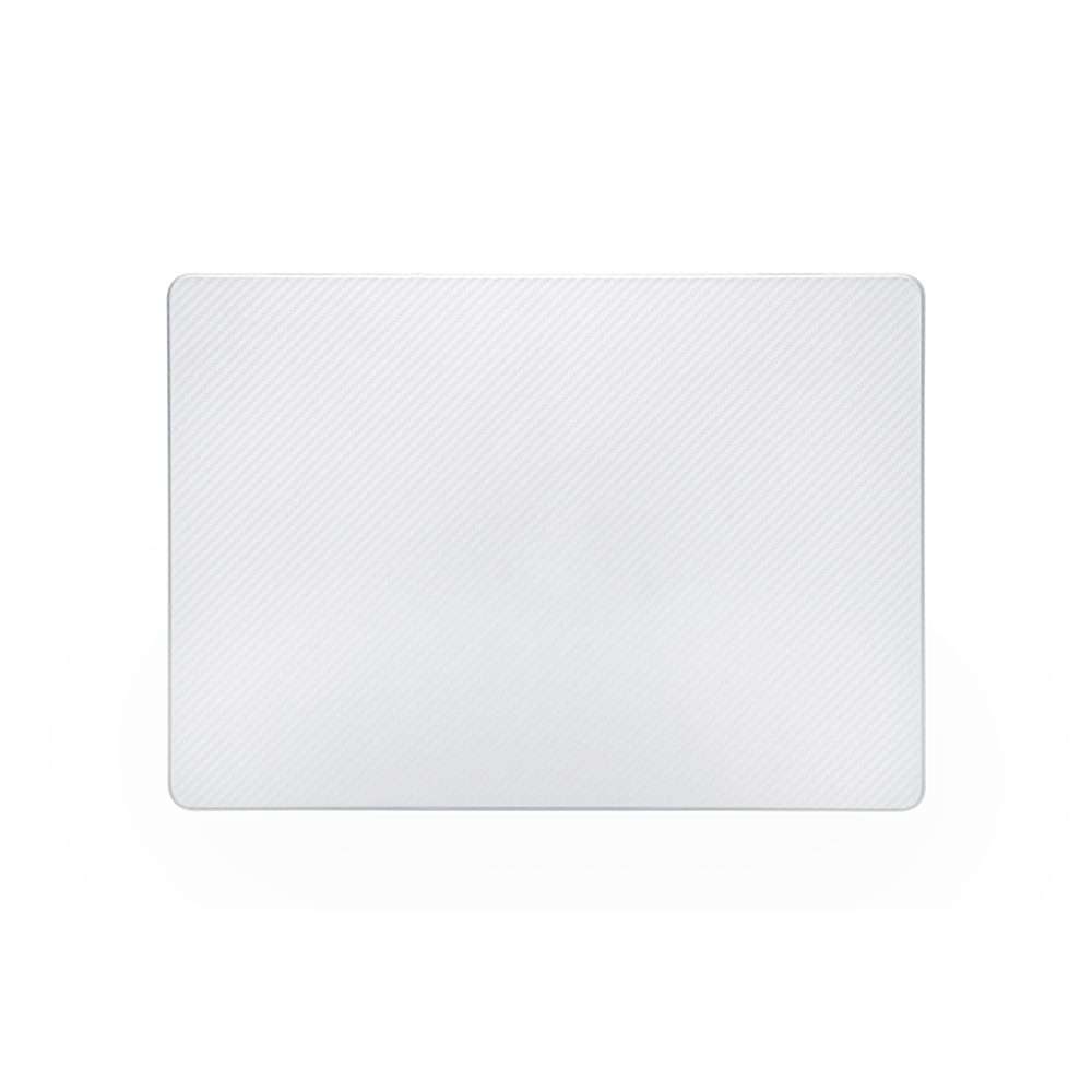 Carbon Fiber Textured Plastic Laptop Protective Case For MacBook Pro 13.3 inch A ... (Transparent)