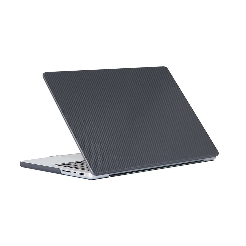 Carbon Fiber Textured Plastic Laptop Protective Case For MacBook Pro 13.3 inch A1706 ... (Black)