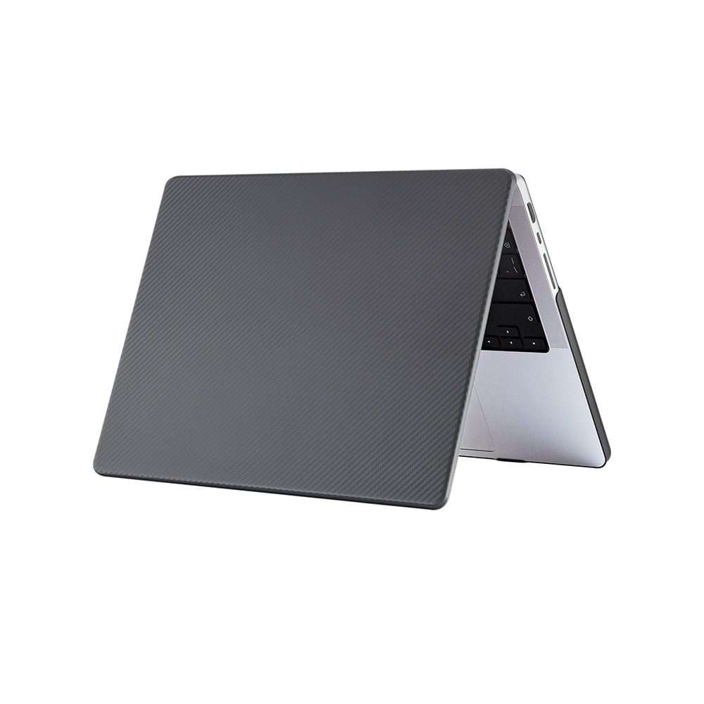 Carbon Fiber Textured Plastic Laptop Protective Case For MacBook Pro 13.3 inch A1706 ... (Black)