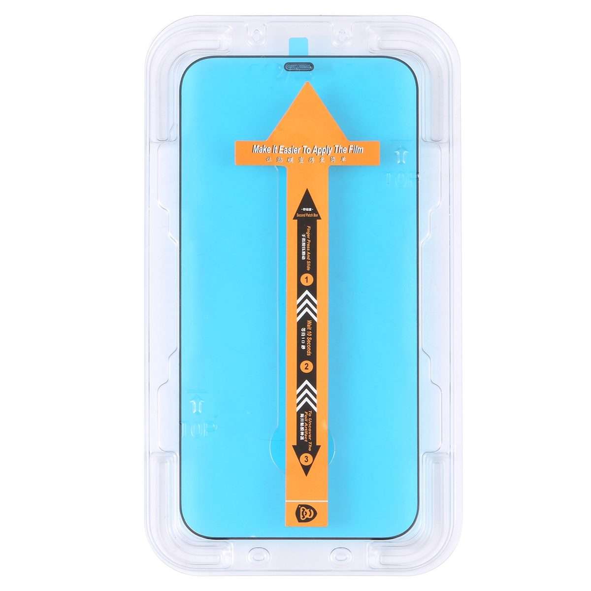 For iPhone 12 / 12 Pro 25pcs Fast Attach Dust-proof Anti-static Tempered Glass Film