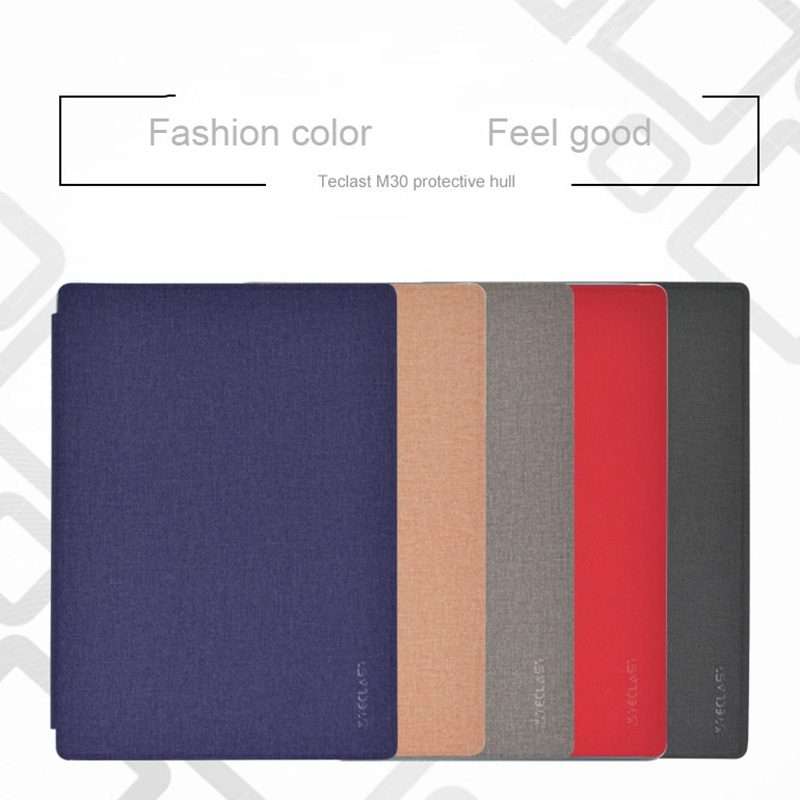 For TECLAST M30 / M30 Pro TECLAST Business Style Horizontal Flip PU Leather Protective C ... (Red)