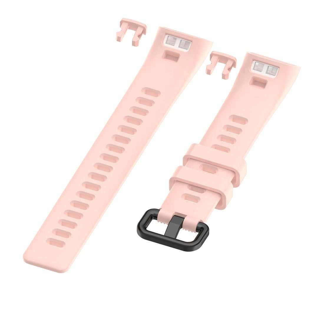 For Huawei Band 3 & 4 Pro Silicone Watch Band(Pink)