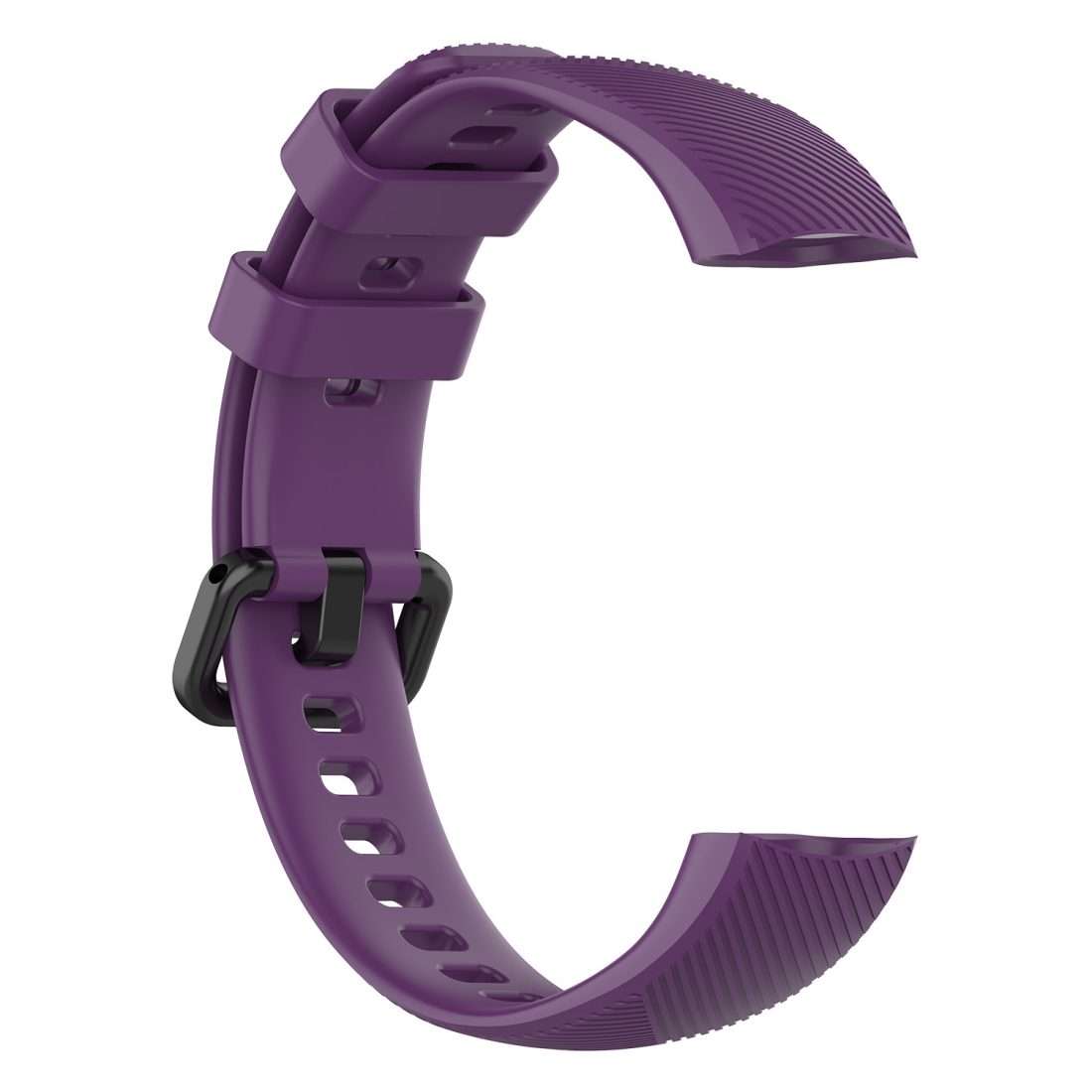 Silicone Watch Band for Huawei Honor Band 4 & 5(Purple)
