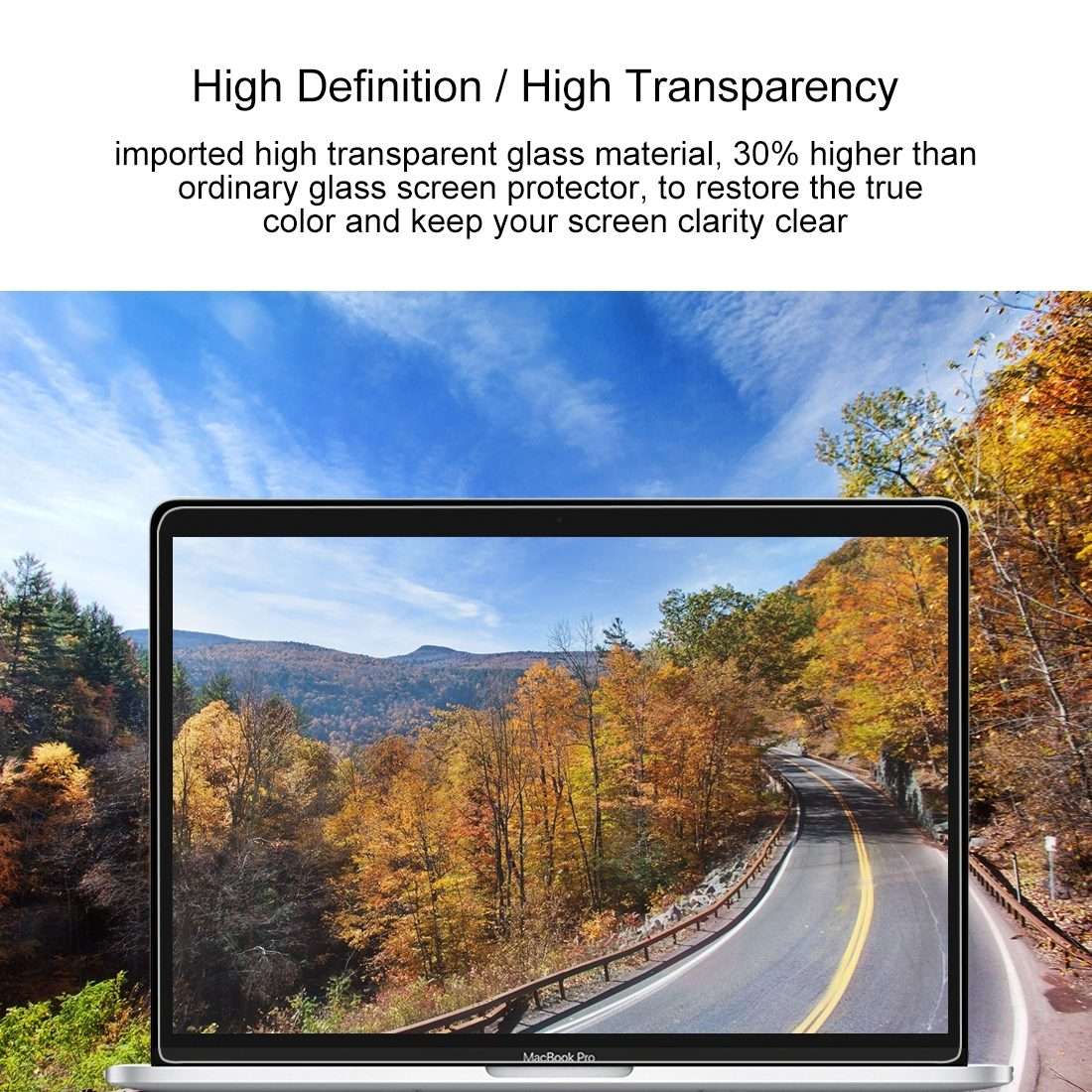 9H 2.5D Explosion-proof Tempered Tablet Glass Film For Microsoft Surface Laptop 3 / 4 13.5 inch