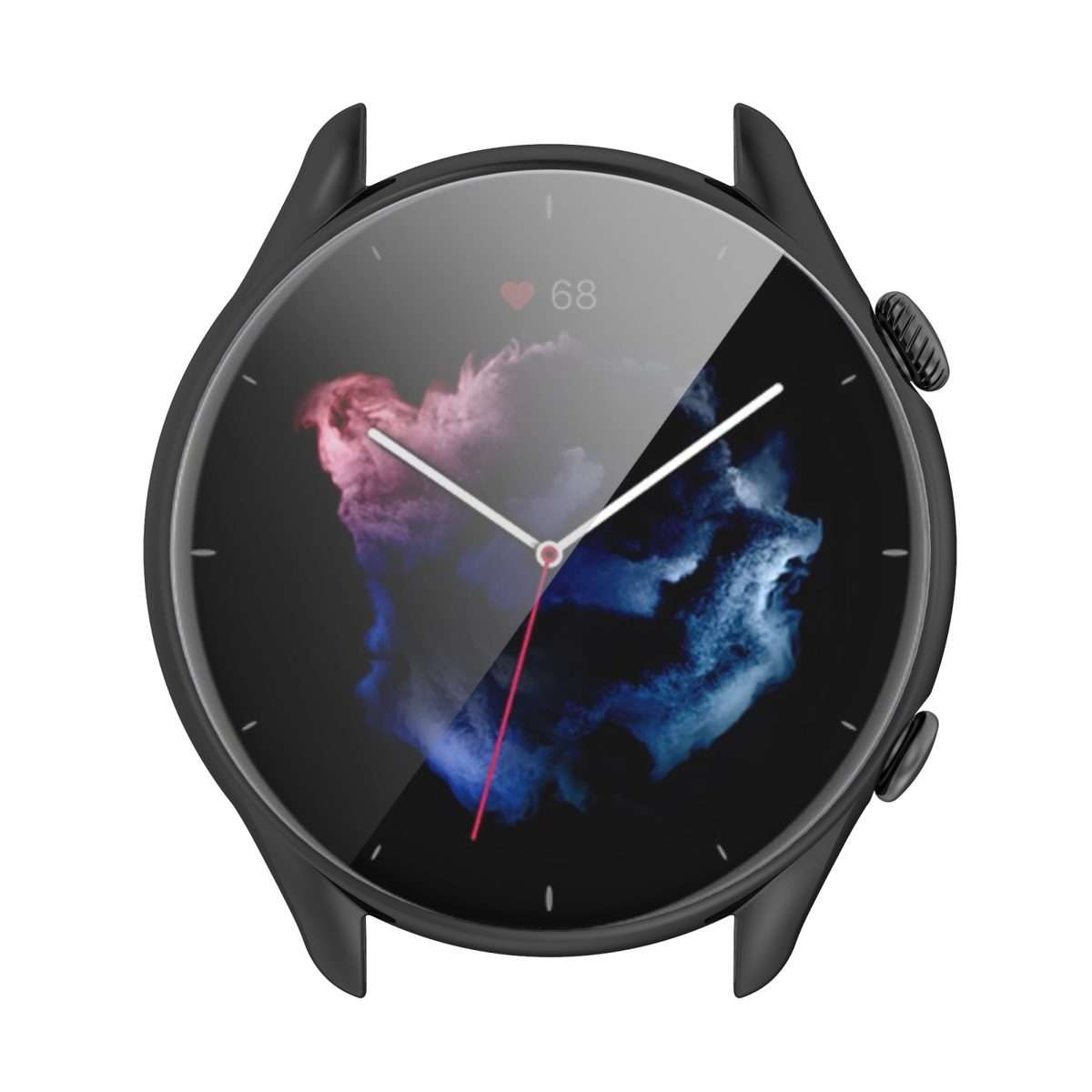 For Amazfit GTR 3 / GTR 3 Pro Full Coverage TPU Watch Case(Electroplating Black)