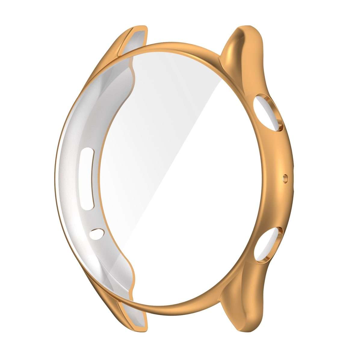 For Amazfit GTR 3 / GTR 3 Pro Full Coverage TPU Watch Case(Electroplating Rose Gold)
