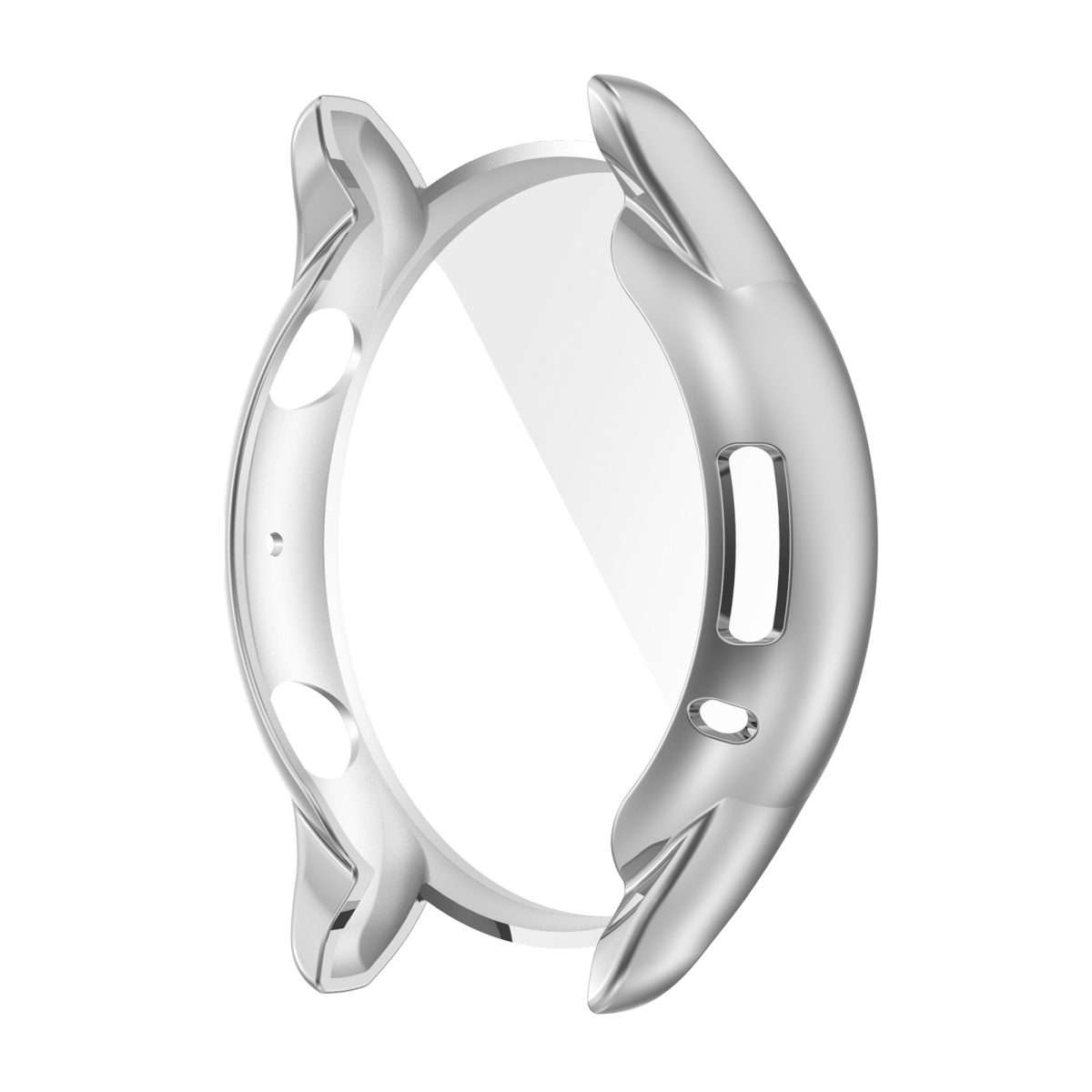For Amazfit GTR 3 / GTR 3 Pro Full Coverage TPU Watch Case(Electroplating Silver)