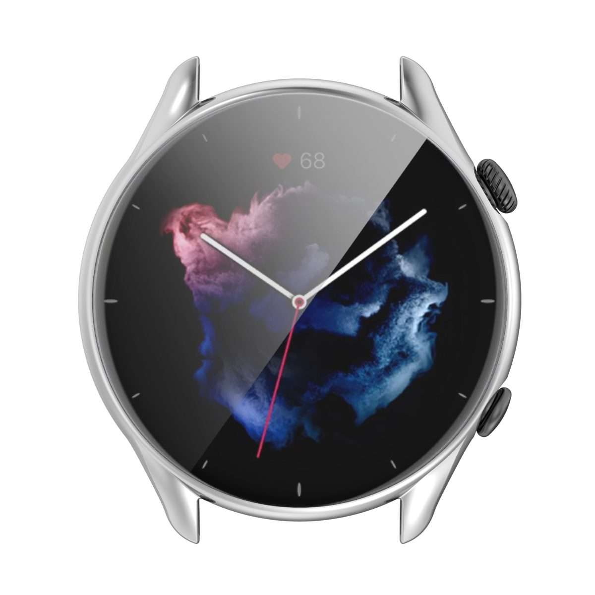 For Amazfit GTR 3 / GTR 3 Pro Full Coverage TPU Watch Case(Electroplating Silver)