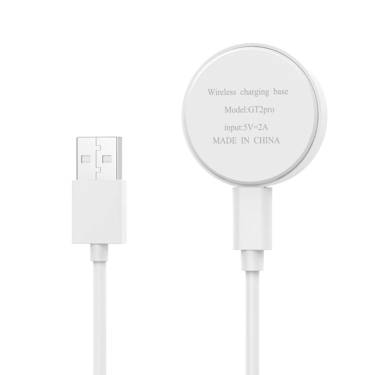 For Huawei Watch GT 3 Pro Smart Watch Magnetic Charging Cable, Length: 1m, Split Version(White)