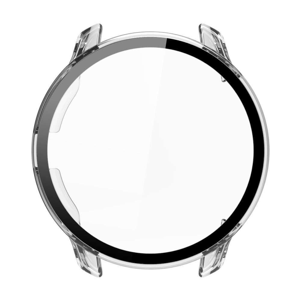 For Garmin Venu 2 PC + Tempered Glass Watch Case(Transparent)