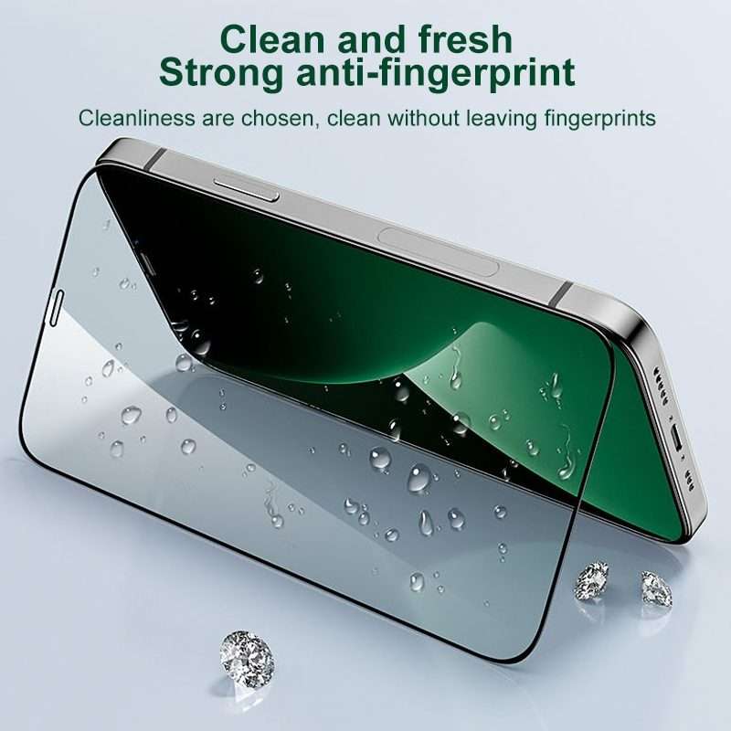 For iPhone 13 Pro Max Green Light Eye Protection Tempered Glass Film