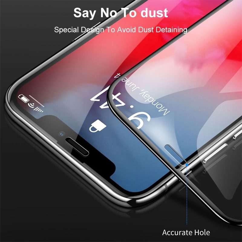 For iPhone 12 Pro Max 25pcs Shield Arc Tempered Glass Film