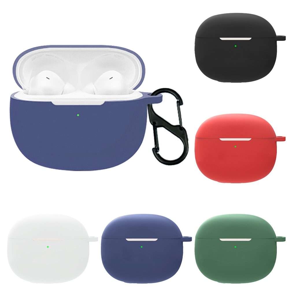 For Redmi Buds 4 Pro Silicone Earphone Protective Case(Dark Green)