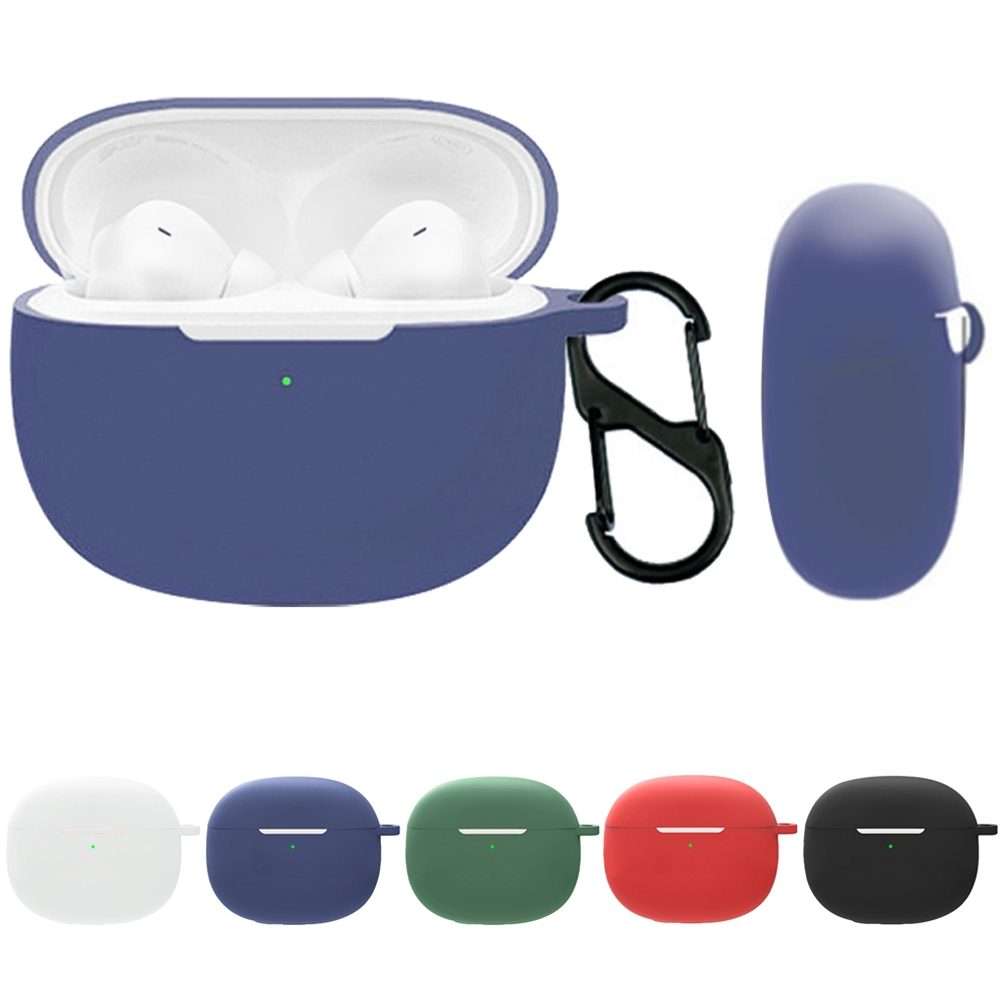 For Redmi Buds 4 Pro Silicone Earphone Protective Case(Dark Green)
