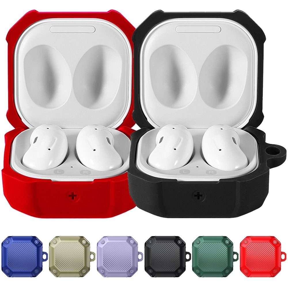 For Samsung Galaxy Buds Live / Buds 2 / Buds Pro / Buds 2 Pro Shield Armor Waterproof ... (Black)