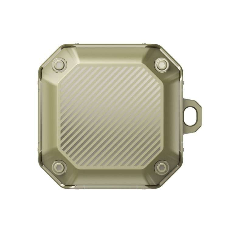 For Samsung Galaxy Buds Live / Buds 2 / Buds Pro / Buds 2 Pro Shield Armor Waterp ... (Army Green)