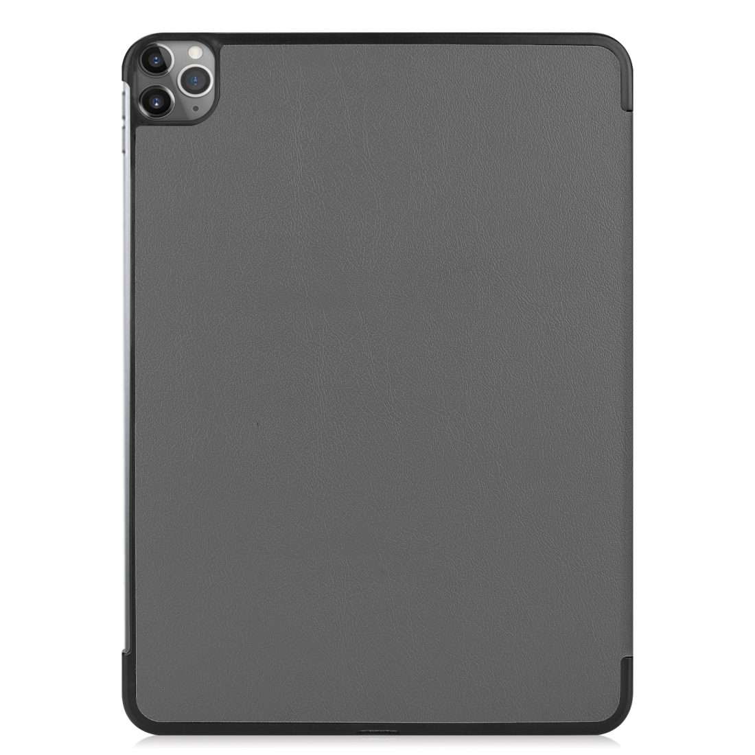 For iPad Pro 11 inch 2020 Custer Texture Smart PU Leather Tablet Case with Sleep / Wake ... (Gray)