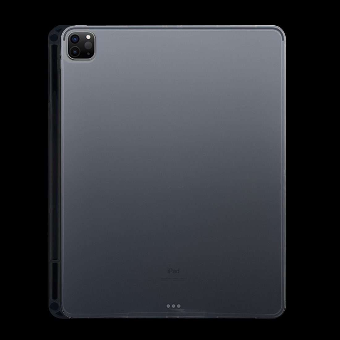 For iPad Pro 11 2022 / 2021 / 2020 0.75mm Transparent TPU Protective Tablet Case with Pen Slot