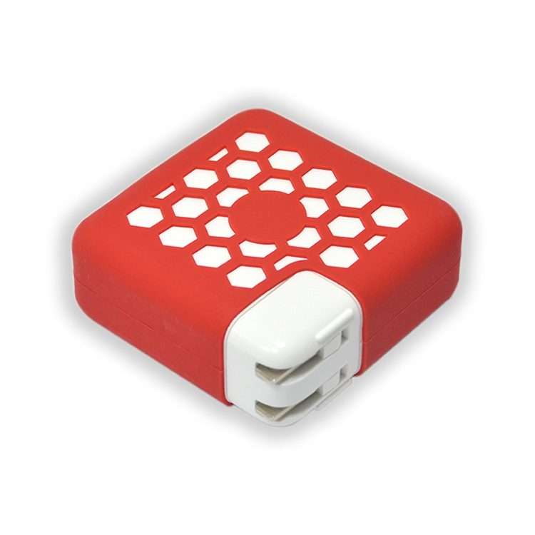 For Macbook 12 inch 29W / Macbook Air 13 inch 30W Power Adapter Protective Cover(Red)