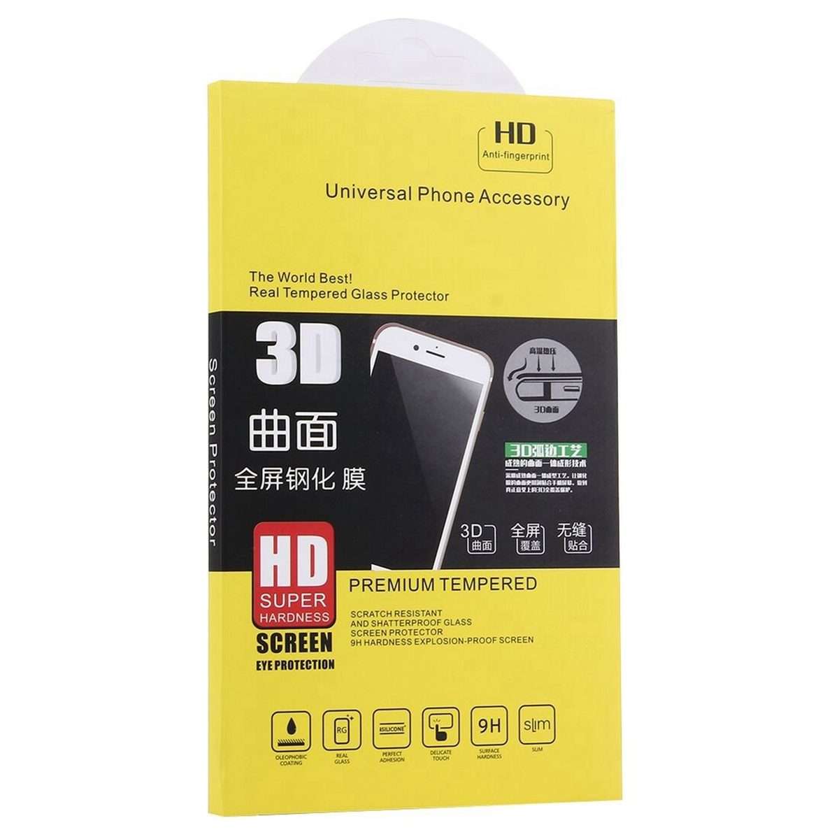 UV Liquid Curved Full Glue Tempered Glass Film For Huawei nova 10 Pro