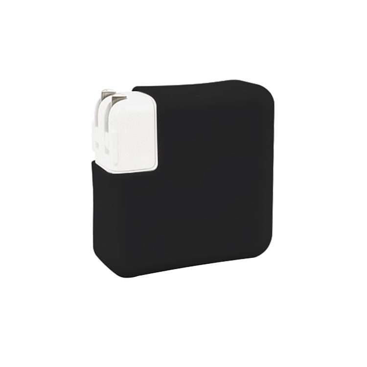 For Macbook Pro 13 inch 61W Power Adapter Protective Cover(Black)