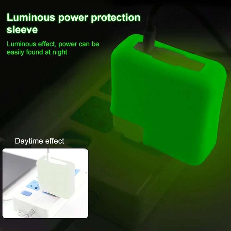 For Macbook Pro 13 inch 61W Power Adapter Protective Cover(Luminous Color)