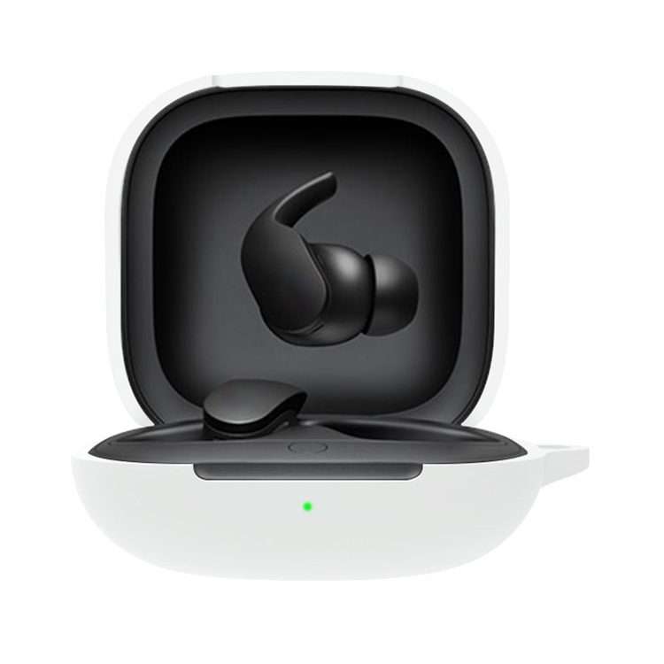 For Beats Fit Pro Wireless Earphone Silicone Protective Case(White)