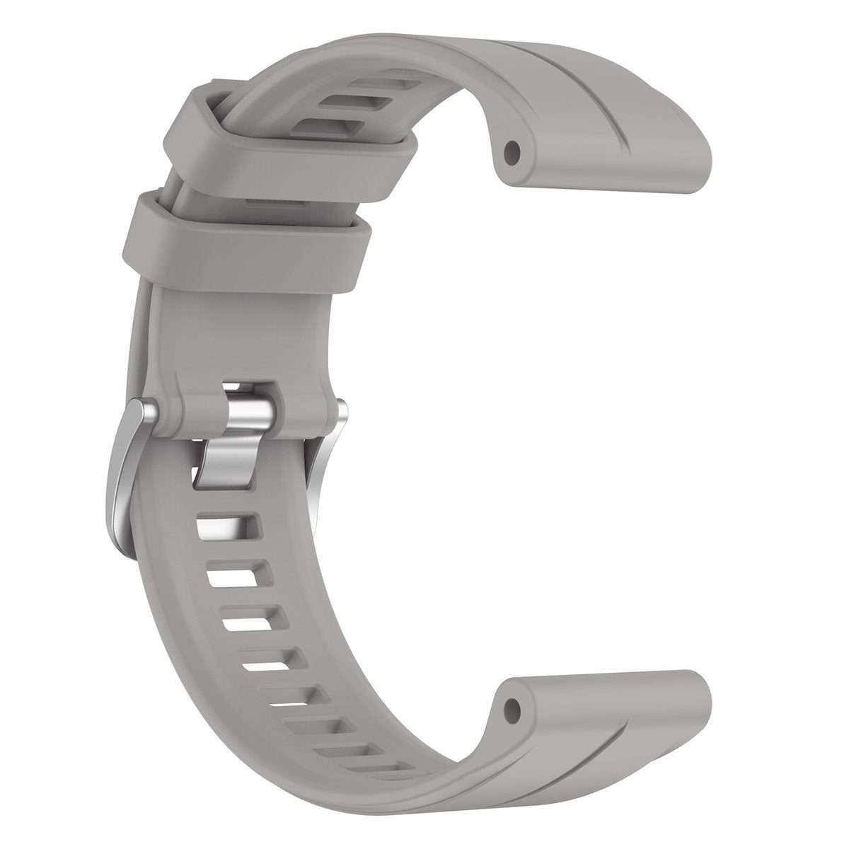 For Garmin Forerunner 955 / 255 / 745 22mm Silicone Watch Band(Light Grey)